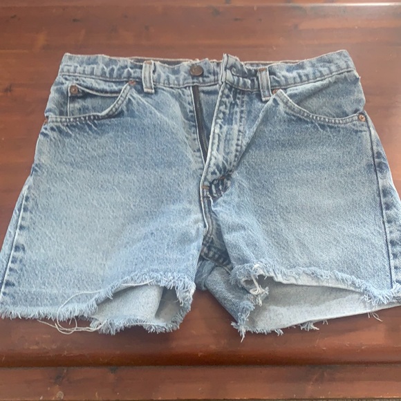 Levi’s 505 Orange Label 29 Jean Shorts - Picture 2 of 3